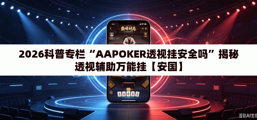 2026科普专栏“AAPOKER透视挂安全吗	”揭秘透视辅助万能挂【安国】